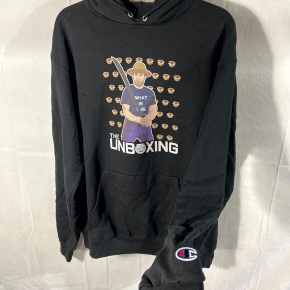 Champion Eco x Barstool Sports‎ Dave Portnoy The Unboxing Sweatshirt Size L Mens - Picture 9 of 10